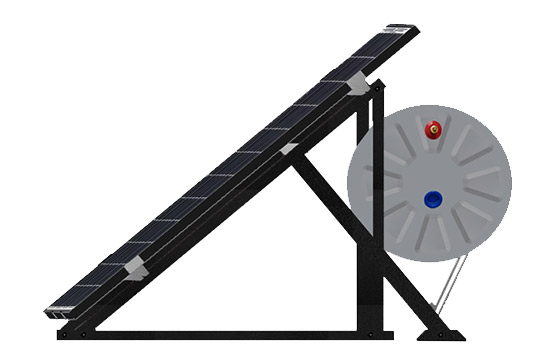 volter compact solar enerji sıcak su sistemi