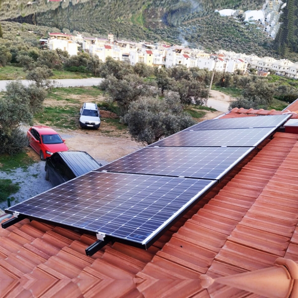 300w hibrit pv-t panel güneşten elektrik üretimi güneş pili photovoltaic panel pv system