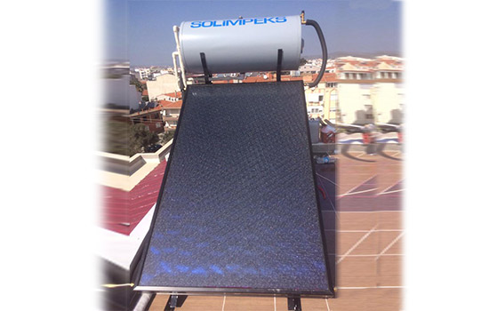 termal montaj seti düz çatı güneş enerjisi sistemleri geri deşarj termosifonik solar sistem panel