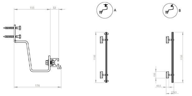 termal montaj seti kiremit çatı güneş enerjisi sistemleri geri deşarj termosifonik solar sistem panel